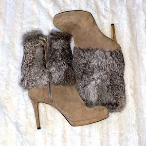 Michael Kors Grey Heel Booties